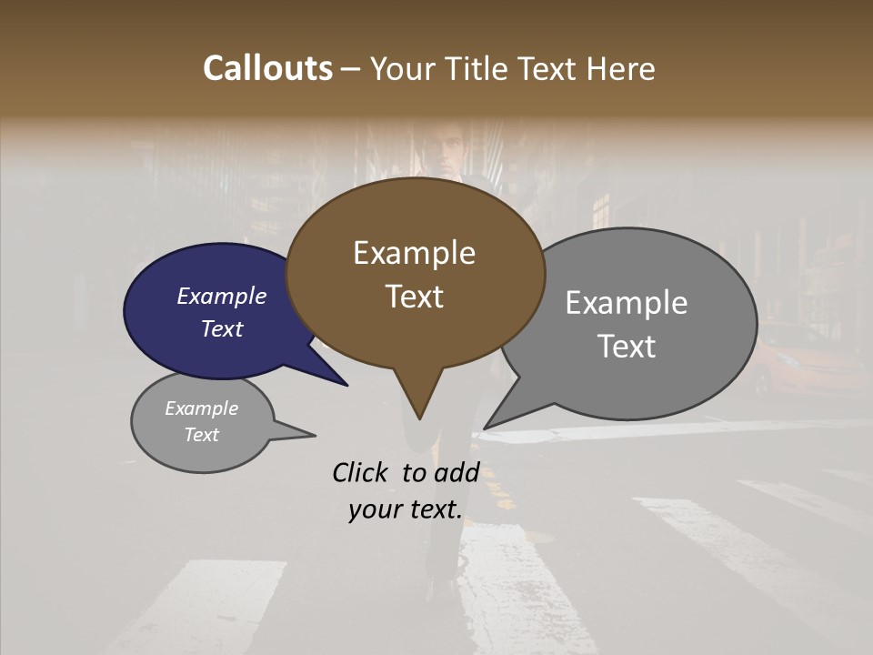 Beauty Career Outdoor PowerPoint Template