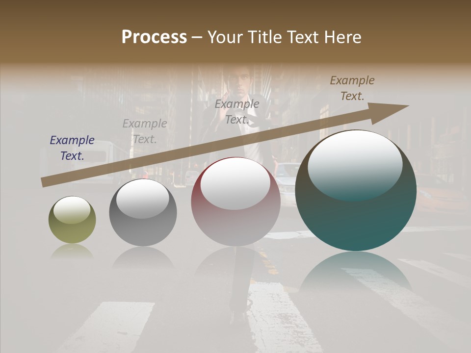 Beauty Career Outdoor PowerPoint Template