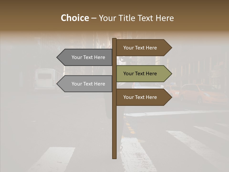 Beauty Career Outdoor PowerPoint Template