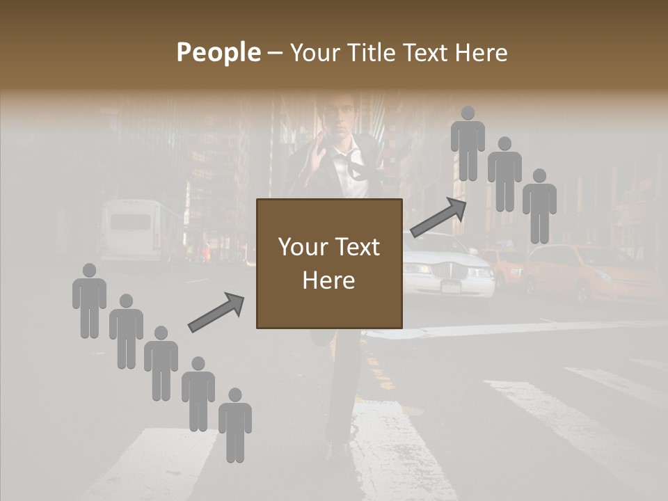 Beauty Career Outdoor PowerPoint Template