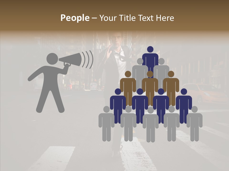 Beauty Career Outdoor PowerPoint Template