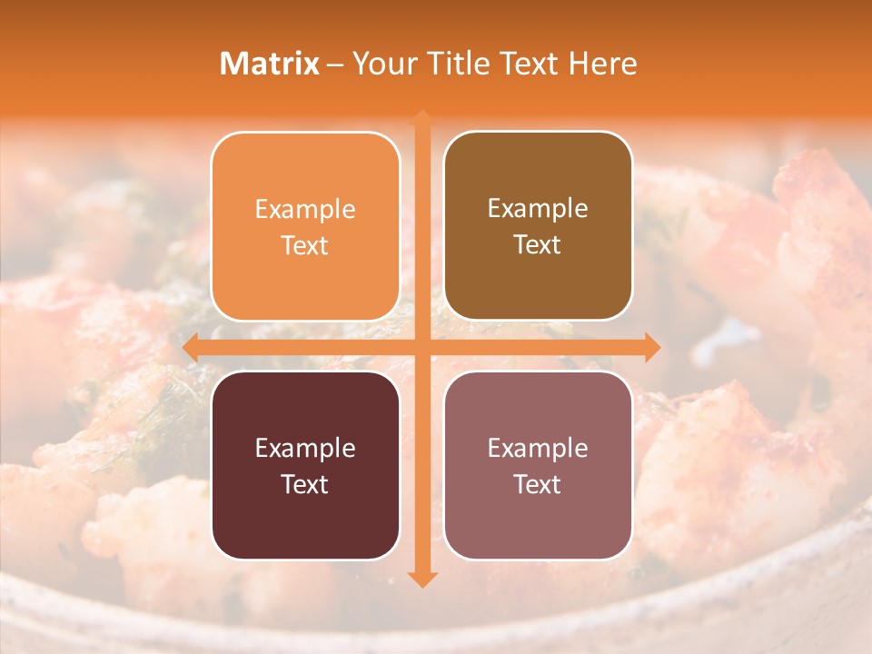 Meal Sea Food Starter PowerPoint Template