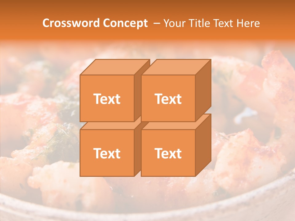 Meal Sea Food Starter PowerPoint Template