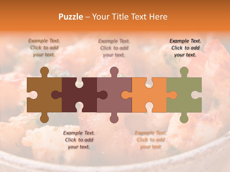 Meal Sea Food Starter PowerPoint Template