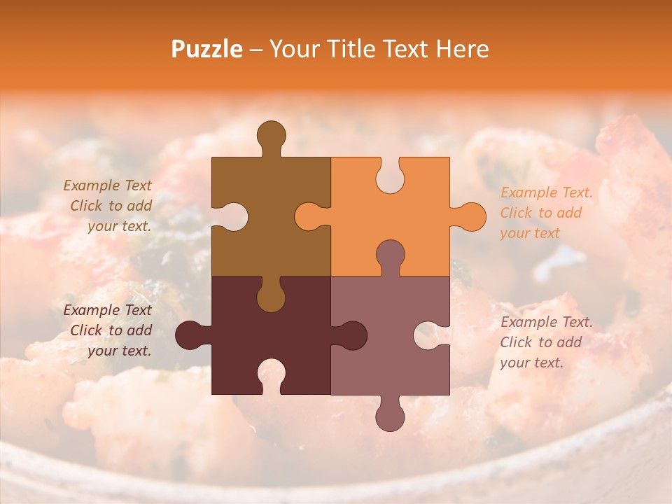 Meal Sea Food Starter PowerPoint Template