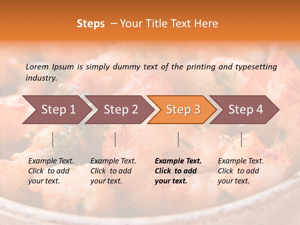 Meal Sea Food Starter PowerPoint Template
