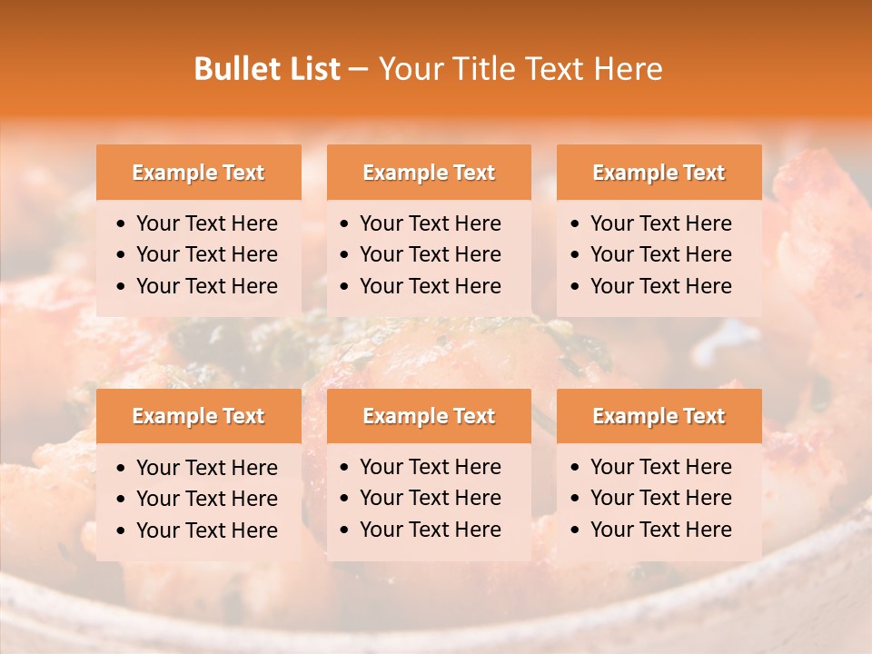 Meal Sea Food Starter PowerPoint Template