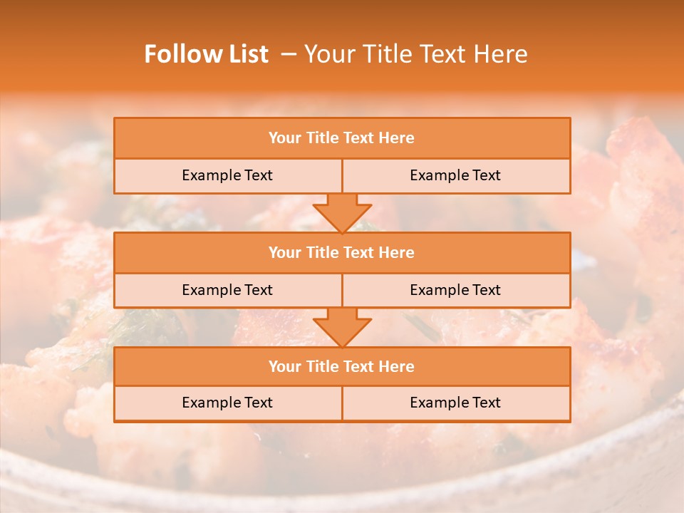 Meal Sea Food Starter PowerPoint Template