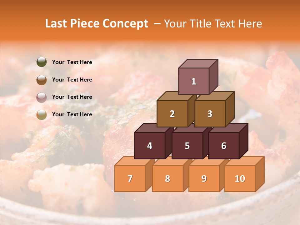 Meal Sea Food Starter PowerPoint Template