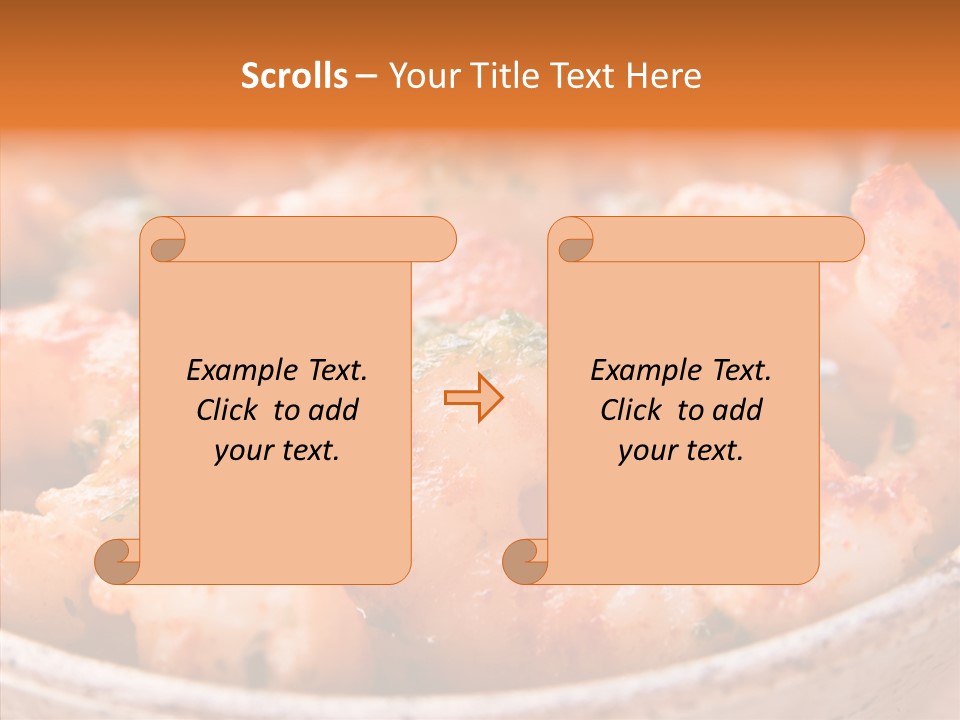 Meal Sea Food Starter PowerPoint Template