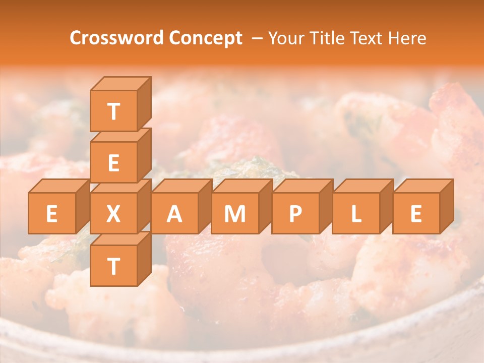 Meal Sea Food Starter PowerPoint Template