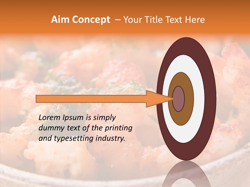 Meal Sea Food Starter PowerPoint Template