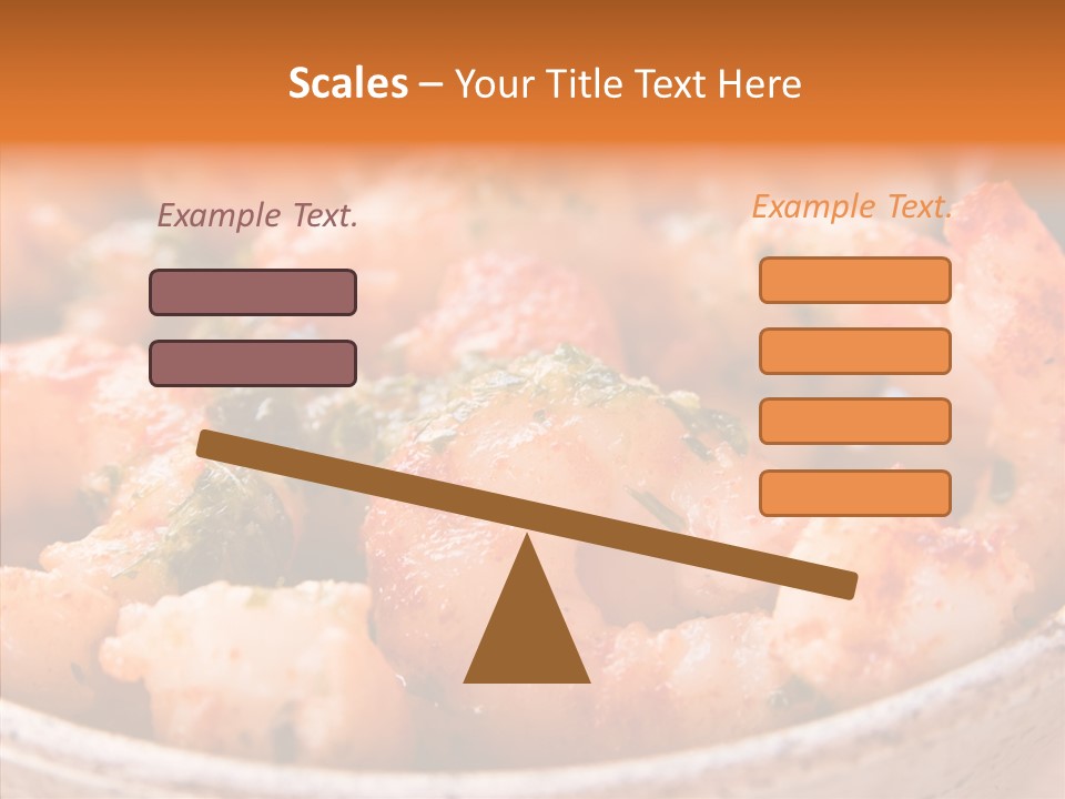 Meal Sea Food Starter PowerPoint Template