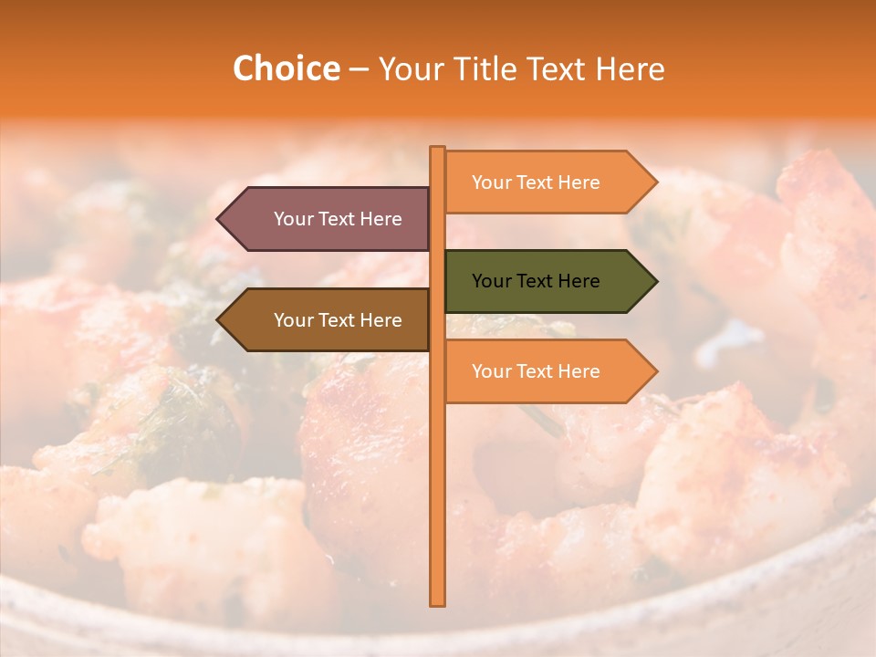 Meal Sea Food Starter PowerPoint Template