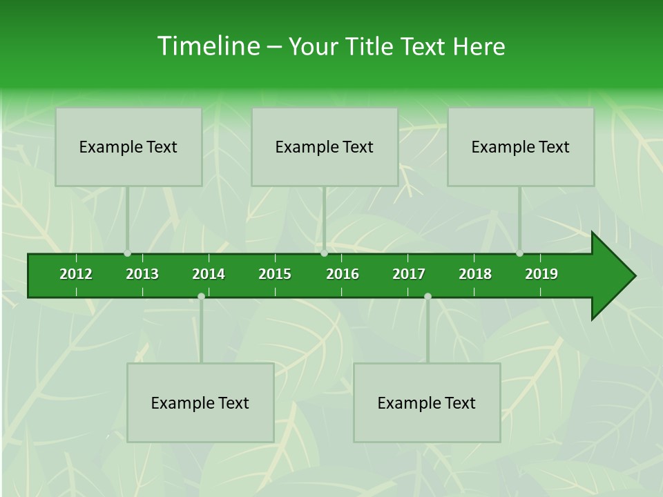 Brown Damaged Vector PowerPoint Template