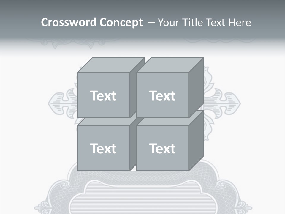 Tattoo Form Symmetry PowerPoint Template