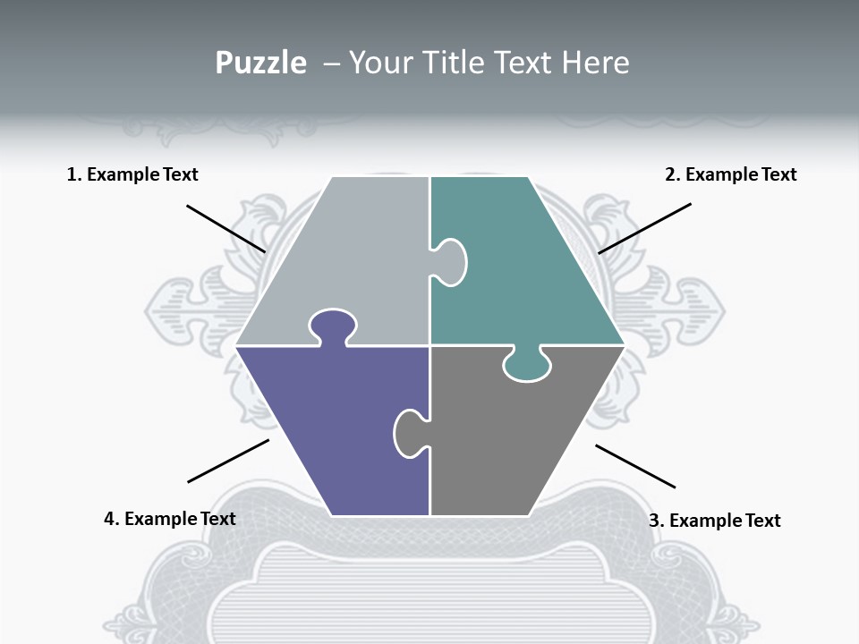 Tattoo Form Symmetry PowerPoint Template