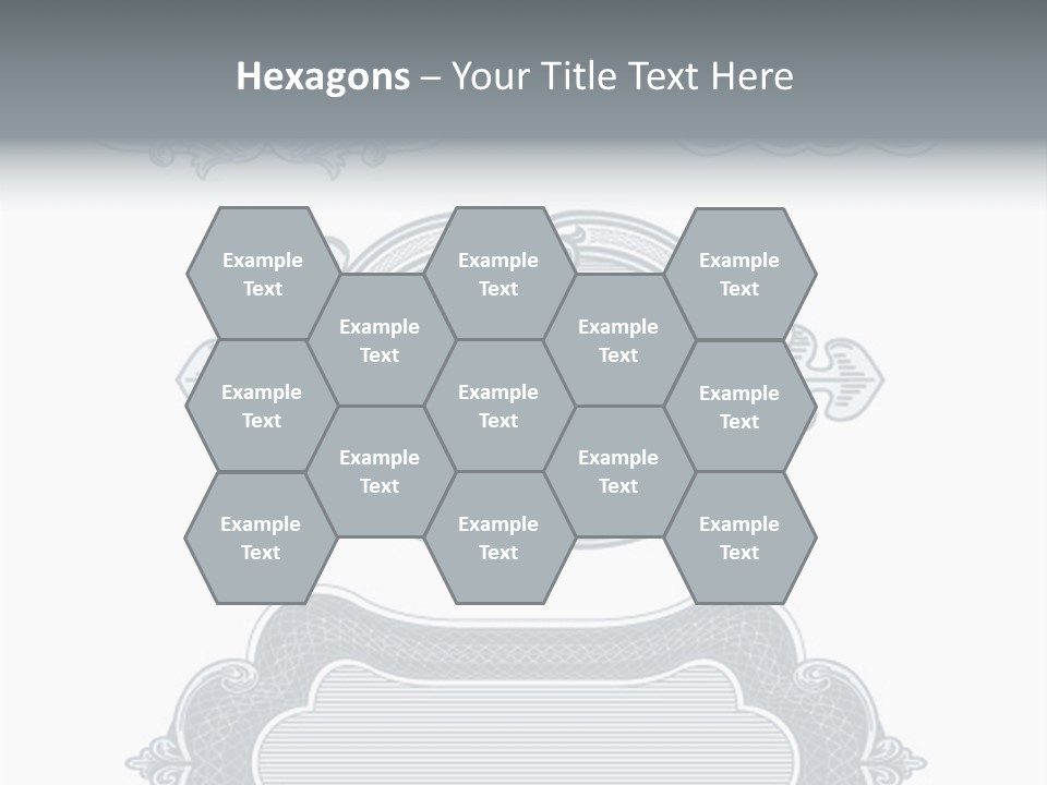 Tattoo Form Symmetry PowerPoint Template