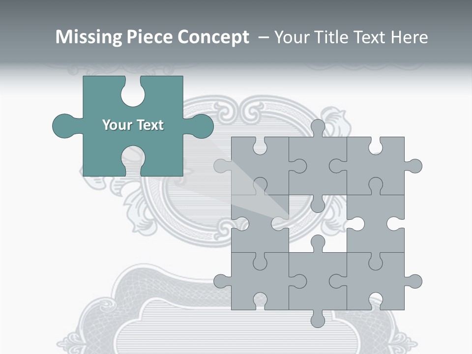 Tattoo Form Symmetry PowerPoint Template