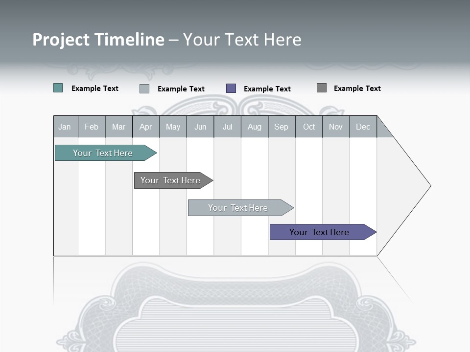 Tattoo Form Symmetry PowerPoint Template