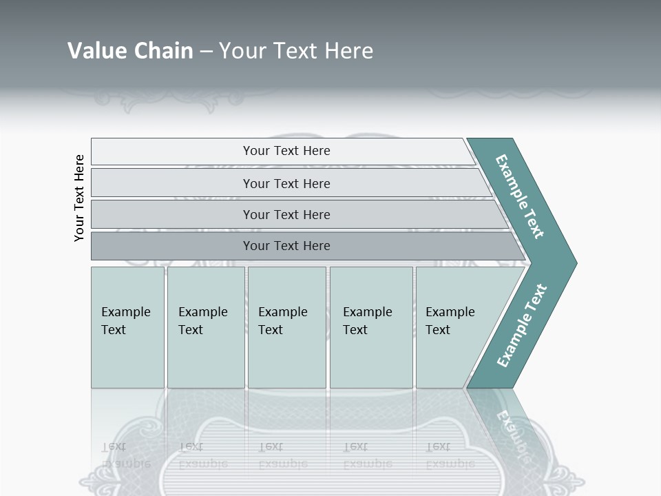 Tattoo Form Symmetry PowerPoint Template