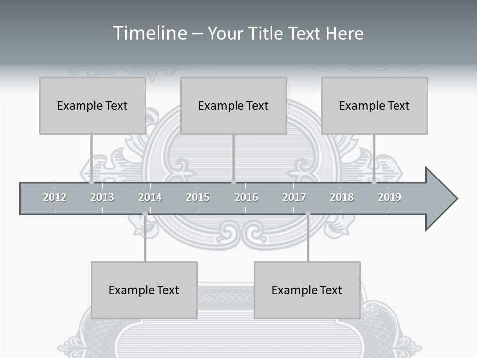 Tattoo Form Symmetry PowerPoint Template