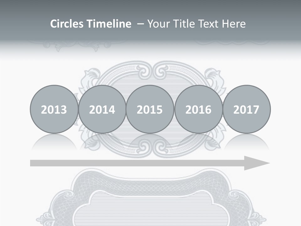 Tattoo Form Symmetry PowerPoint Template