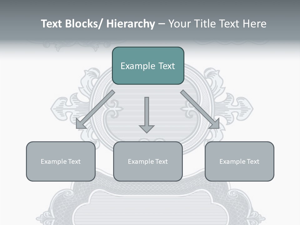 Tattoo Form Symmetry PowerPoint Template