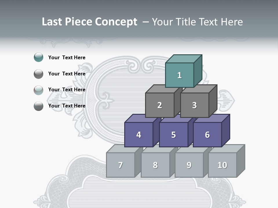 Tattoo Form Symmetry PowerPoint Template