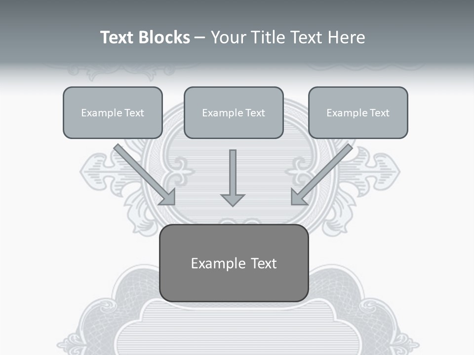 Tattoo Form Symmetry PowerPoint Template
