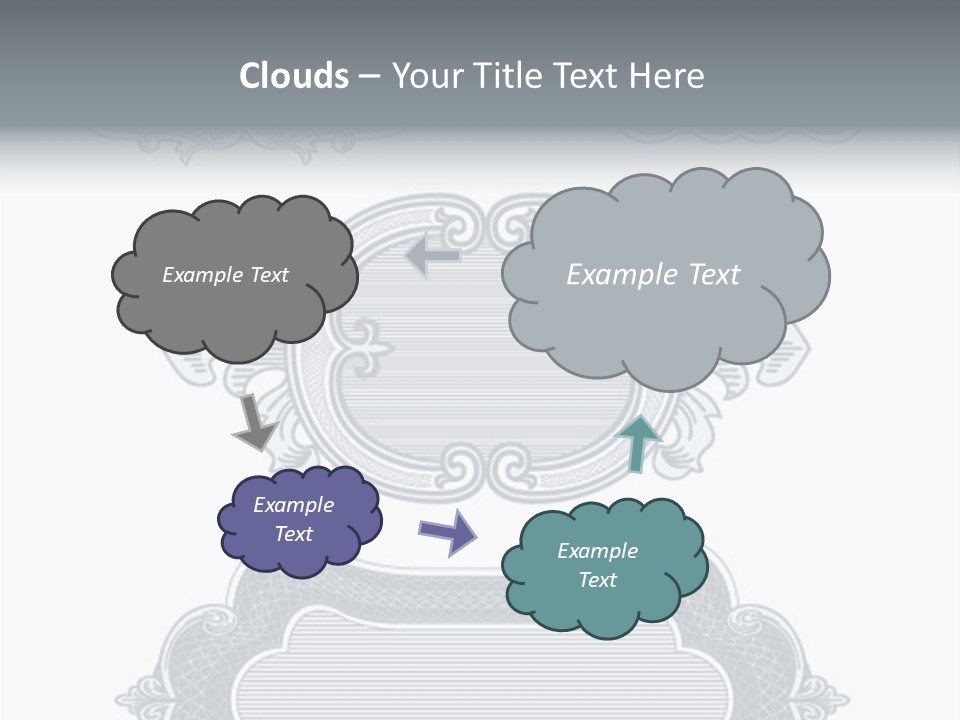 Tattoo Form Symmetry PowerPoint Template