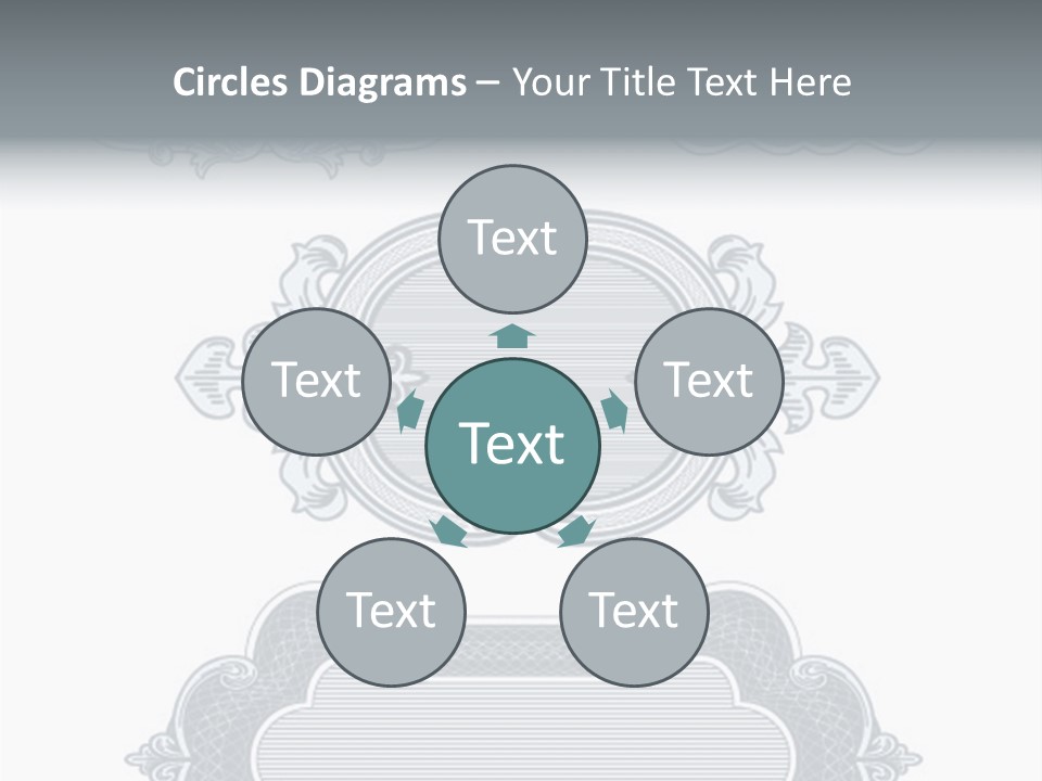 Tattoo Form Symmetry PowerPoint Template