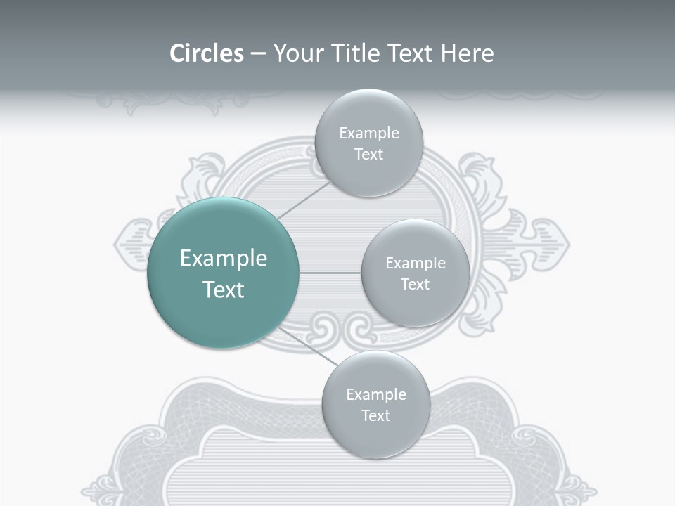 Tattoo Form Symmetry PowerPoint Template