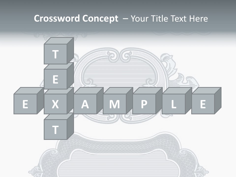 Tattoo Form Symmetry PowerPoint Template