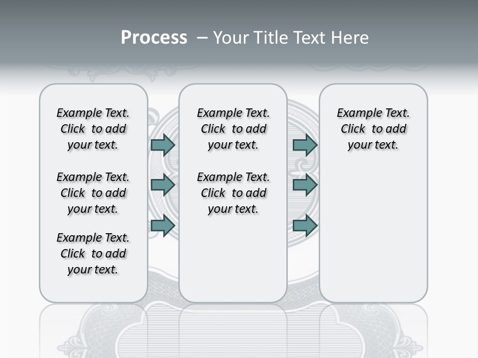 Tattoo Form Symmetry PowerPoint Template
