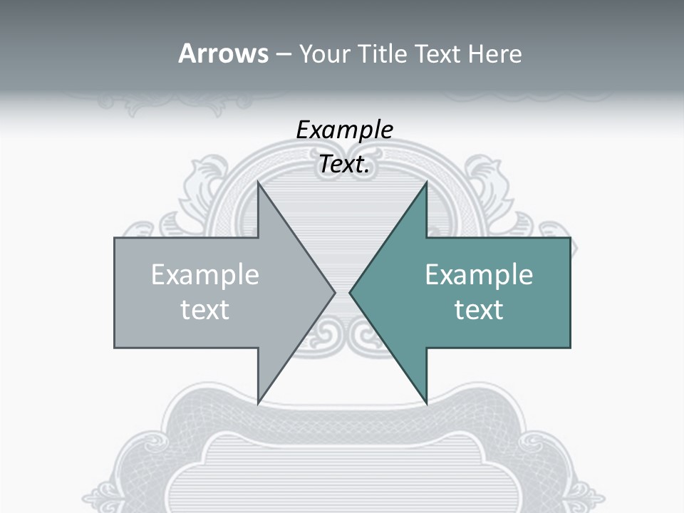 Tattoo Form Symmetry PowerPoint Template