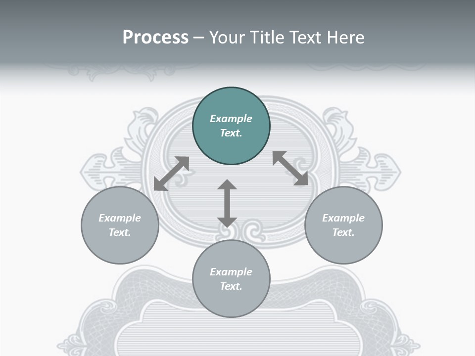 Tattoo Form Symmetry PowerPoint Template