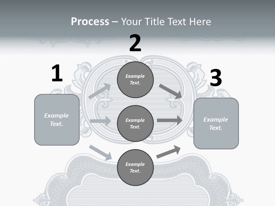 Tattoo Form Symmetry PowerPoint Template