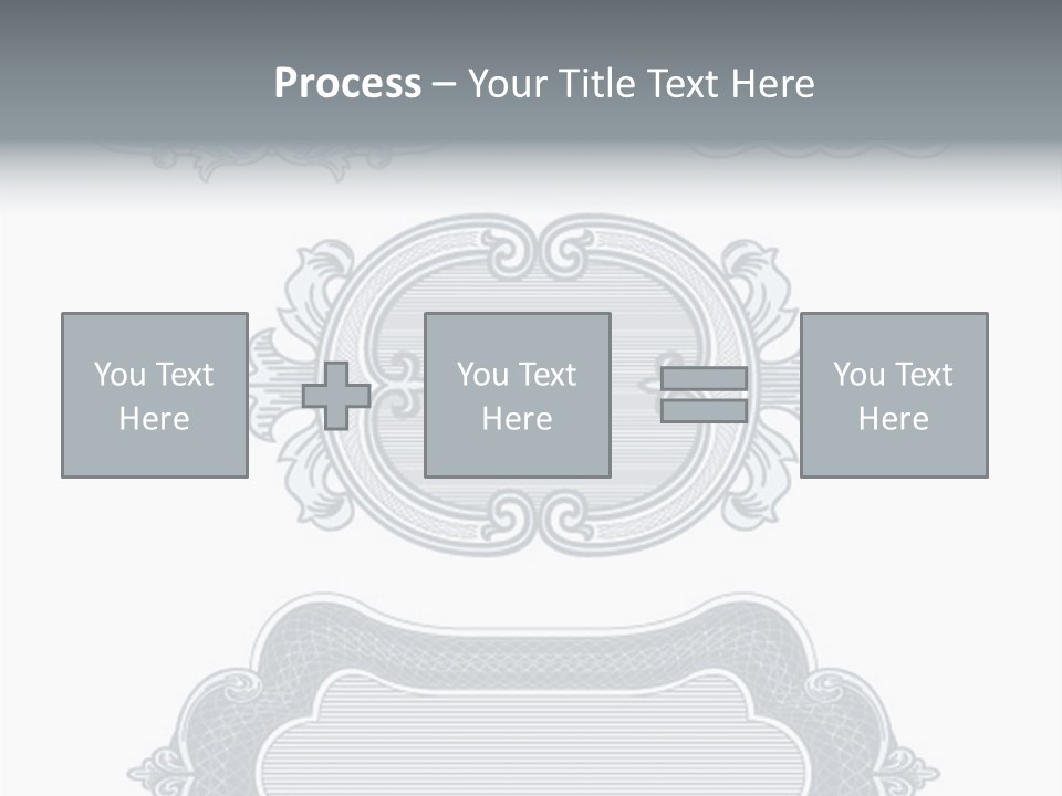 Tattoo Form Symmetry PowerPoint Template
