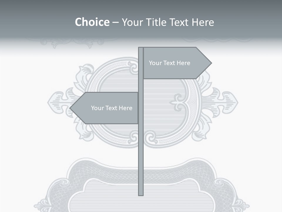 Tattoo Form Symmetry PowerPoint Template