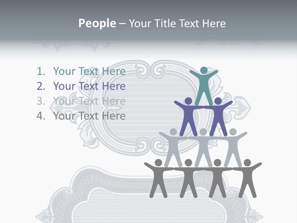 Tattoo Form Symmetry PowerPoint Template