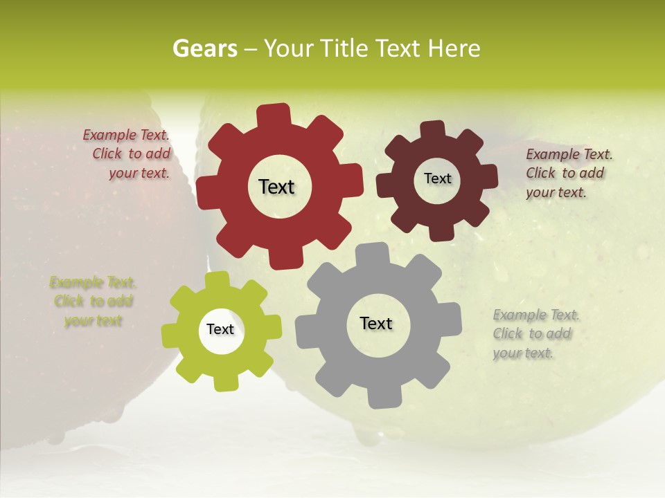 Health Recipe Diet PowerPoint Template