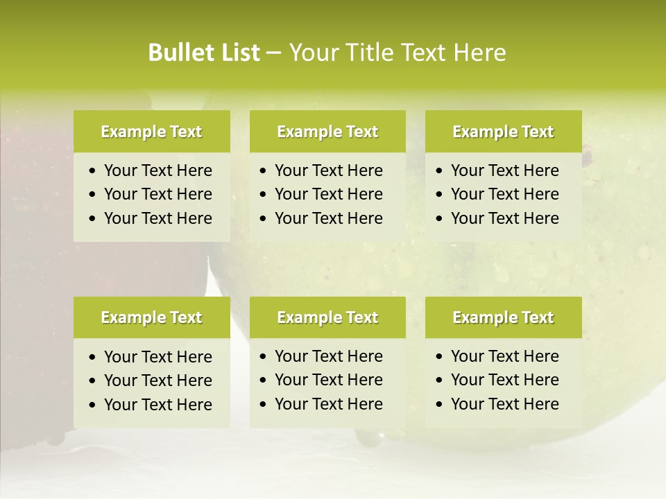 Health Recipe Diet PowerPoint Template