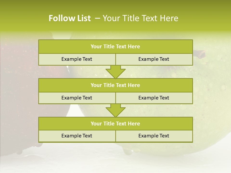 Health Recipe Diet PowerPoint Template