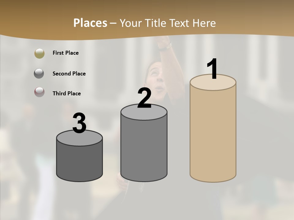 Graduation Women Teenager PowerPoint Template