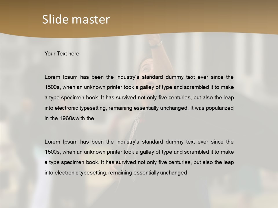 Graduation Women Teenager PowerPoint Template