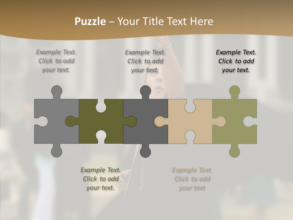 Graduation Women Teenager PowerPoint Template