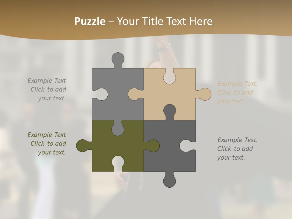 Graduation Women Teenager PowerPoint Template