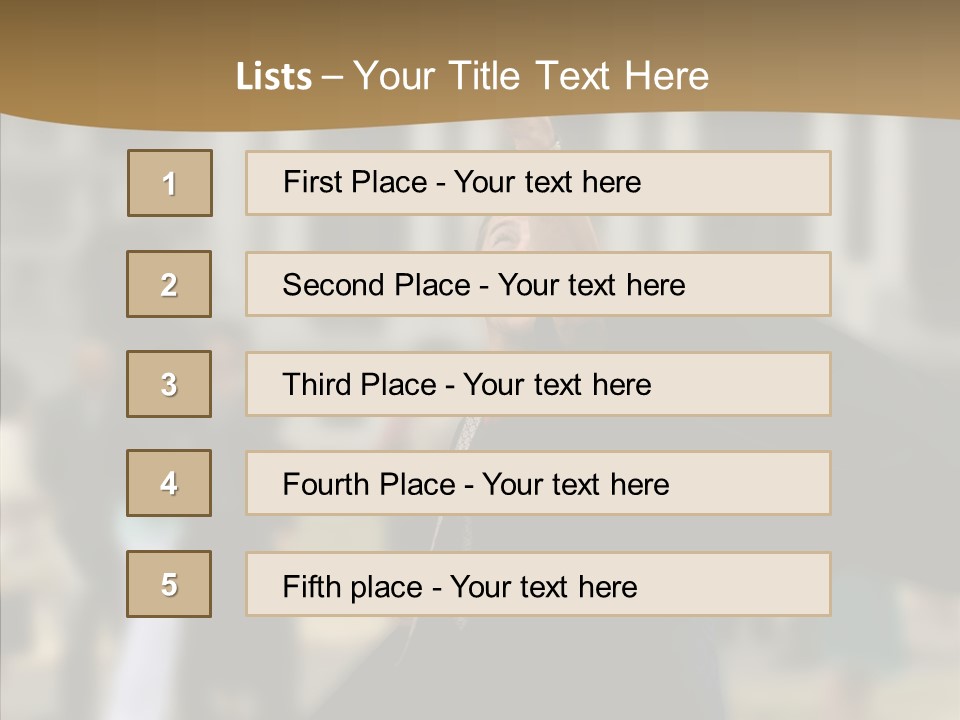 Graduation Women Teenager PowerPoint Template