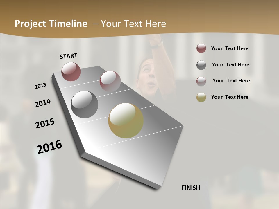 Graduation Women Teenager PowerPoint Template